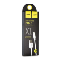 HOCO kábel USB A na Lightning 2,1A X1 1 m biely