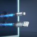 HOCO kábel USB A na Lightning 2,4A U112 1 m sivý