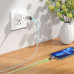 HOCO kábel USB A na Lightning 2,4A U112 1 m sivý