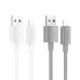 HOCO kábel USB A na Lightning 2,4A X107 1 m biely