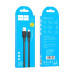 HOCO kábel USB A na Lightning 2,4A X69 1 m čierny biely