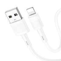 HOCO kábel USB A na Lightning 2,4A X83 1 m biely