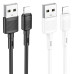 HOCO kábel USB A na Lightning 2,4A X83 1 m biely