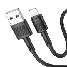 HOCO kábel USB A na Lightning 2,4A X83 1 m čierny