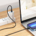 HOCO kábel USB A na Lightning 2,4A X83 1 m čierny