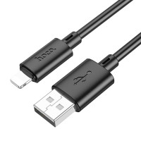 HOCO kábel USB A na Lightning 2,4A X88 1 m čierny