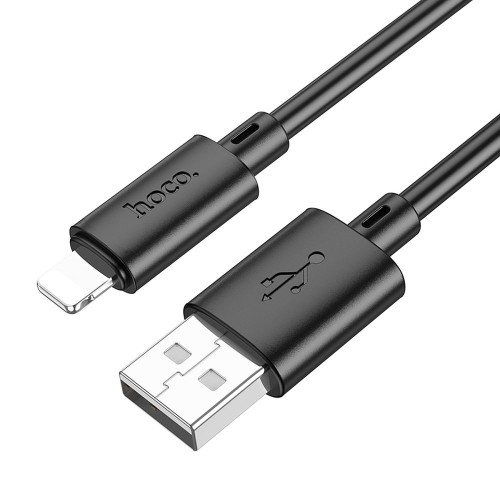 HOCO kábel USB A na Lightning 2,4A X88 1 m čierny