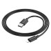 HOCO kábel USB A na Lightning 2,4A X88 1 m čierny