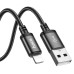 HOCO kábel USB A na Lightning 2,4A X91 3 m čierny