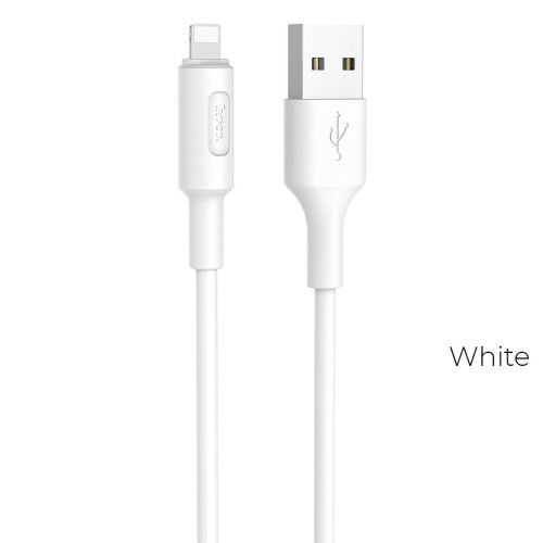 HOCO kábel USB A na Lightning 2A X25 1 m biely