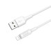 HOCO kábel USB A na Lightning 2A X25 1 m biely