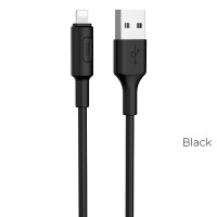 HOCO kábel USB A na Lightning 2A X25 1 m čierny