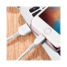 HOCO kábel USB A na Lightning X13 1 m biely