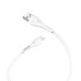 HOCO kábel USB A na Lightning X37 1 m biely