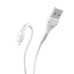HOCO kábel USB A na Lightning X37 1 m biely