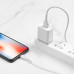 HOCO kábel USB A na Lightning X37 1 m biely