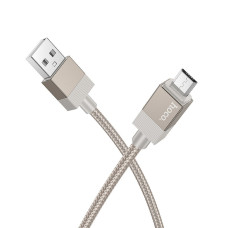 HOCO kábel USB A na Micro USB 2,4A X110 1 m zlatý