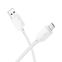 HOCO kábel USB A na Micro USB 2,4A X113 1 m biely