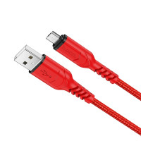 HOCO kábel USB A na Micro USB 2,4A X59 1 m červený
