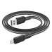 HOCO kábel USB A na Micro USB 2,4A X69 1 m čierny biely