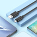 HOCO kábel USB A na Micro USB 2,4A X88 1 m čierny