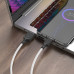 HOCO kábel USB A na Micro USB 2,4A X90 1m biely