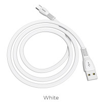 HOCO kábel USB A na typ C 2,4A X40 1 m biely