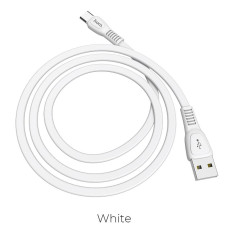HOCO kábel USB A na typ C 2,4A X40 1 m biely