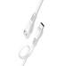HOCO kábel USB A na typ C 2,4A X40 1 m biely