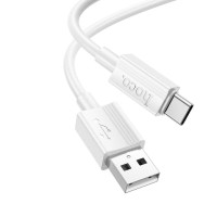 HOCO kábel USB A na typ C 3A X107 1 m biely