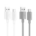 HOCO kábel USB A na typ C 3A X107 1 m sivý