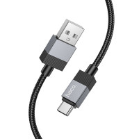 HOCO kábel USB A na typ C 3A X110 1 m čierny