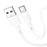 HOCO kábel USB A na typ C 3A X83 1 m biely