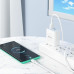 HOCO kábel USB A na typ C 3A X83 1 m biely