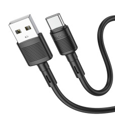 HOCO kábel USB A na typ C 3A X83 1 m čierny