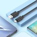 HOCO kábel USB A na typ C 3A X88 1 m čierny