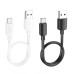 HOCO kábel USB A na typ C PD 2,4A 27W X96 0,25 m čierny