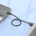 HOCO kábel USB A na typ C PD 2,4A 27W X96 0,25 m čierny