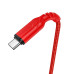 HOCO kábel USB A na typ C QC 3A X59 1 m červený