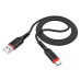 HOCO kábel USB A na typ C QC 3A X59 1 m čierny