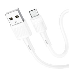 HOCO kábel USB na Micro 2,4A X83 1 m biely