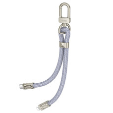 HOCO kábel v tvare šnúrky typu C na Lightning PD 20W GH5 0,22 m denim blue