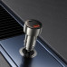 HOCO nabíjačka do auta USB A + typ C s digitálnym displejom PD QC3.0 3A 48W Z50 kovovo sivá