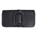 Horizontálne univerzálne puzdro CLASSIC 100A model 10 pre (Iphone X / Samsung S5/S7/A5/J5/Xcover 3 / Huawei P8 Lite) čierne
