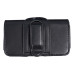 Horizontálne univerzálne puzdro CLASSIC 100A model 4 pre (Iphone 3G/4G/4S / Samsung S5830 Ace / S6310 Young) čierne