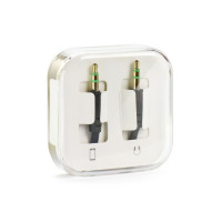 Kábel AUX Jack 3,5 mm (samec) na Jack 3,5 mm (samec) BOX 1 m čierny 