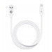 Kábel FORCELL C316 USB A na Lightning 1A TUBE 1 m biely