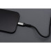 Kábel FORCELL F-ENERGY C256 USB A na typ C QC3.0 3A 66W Cafule 2 m čierny