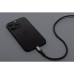 Kábel FORCELL F-ENERGY C256 USB A na typ C QC3.0 3A 66W Cafule 2 m čierny