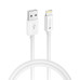 Kábel FORCELL F-ENERGY C703 USB A na Lightning MFi 2,4A 12W 1 m biely